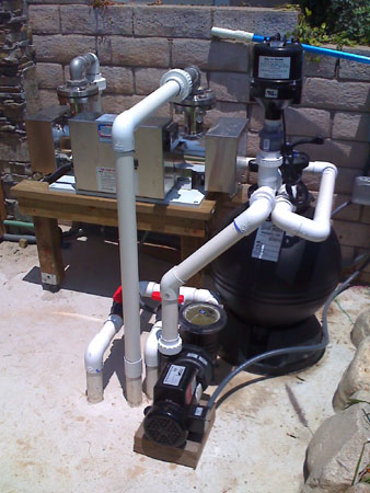 Pond Filtration Install